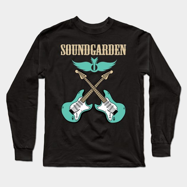 SOUND GARDEN BAND Long Sleeve T-Shirt by xsmilexstd